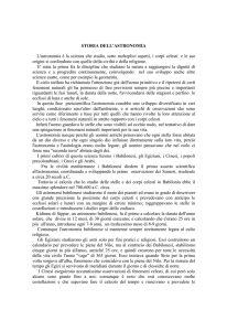 Storia dell`Astronomia PDF