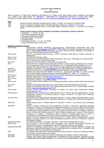 Curriculum Vitae et Studiorum