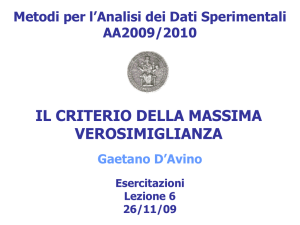 Esercitazione 6