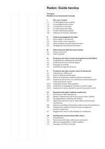 Radon: Guida tecnica