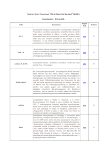 Sottoscrittori Consensus "Giù le Mani dai Bambini" ONLUS