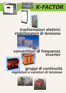 Catalogo 2004.pmd - Trasformatori elettrici, TRASFORMATORI