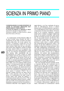 Scienza in primo piano