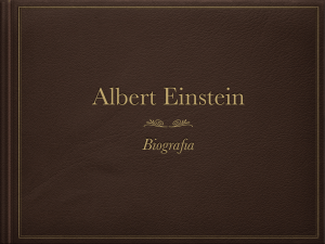 Einstein - Biografia File