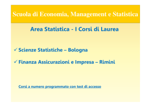 Presentazione Scuola EMS - area STAT