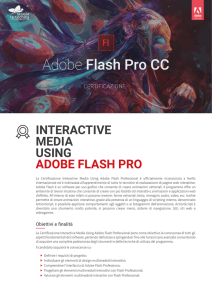 Guida d`esame Adobe Flash