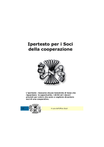 Ipertesto per i Soci della cooperazione