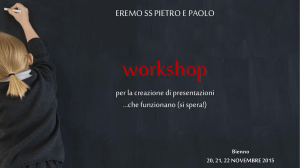 Workshop prof. Cominelli Omar