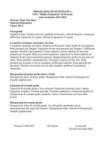 di Frascati Anno Scolastico 2014-2015 Prof.ssa