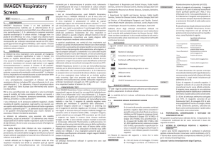 IMAGEN Respiratory Screen [IT]