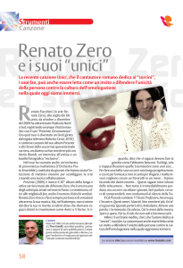 Renato Zero e i suoi "unici"