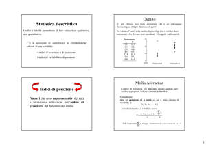 Statistica Descrittiva File - e-Learning