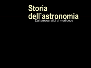 Storia dell`astronomia