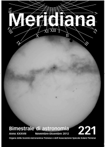 Meridiana 221.qxp:Meridiana - Società astronomica ticinese