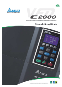 c2000 manuale di istruzioni