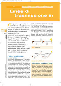 Linee di trasmissione in