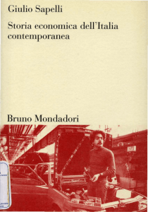Giulio Sapelli Storia economica dell`Italia contemporanea Bruno