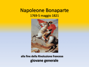 Napoleone Bonaparte 1769-5 maggio 1821