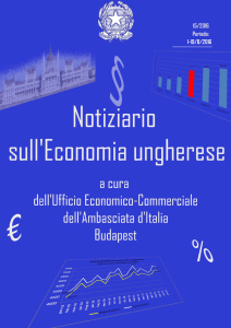 Notiziario economico 15/2016 - Ambasciata d`Italia