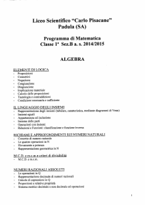 Liceo Scientifico "Carlo Pisacane" Padula (SA)