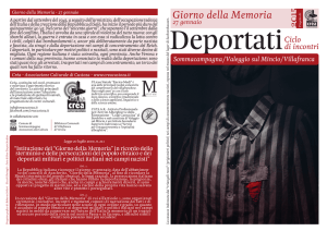 Deportati - Liceo Scientifico Enrico Medi | Villafranca di Verona
