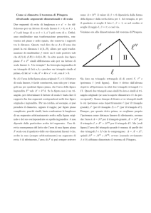 Come si dimostra il teorema di Pitagora sfruttando argomenti