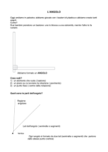 L`ANGOLO - Matematicando con Pinuccia