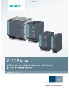 SITOP smart - L`alimentatore standard alatamente performante per