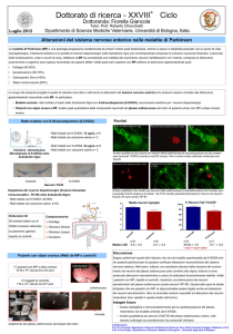 Alterazioni del sistema nervoso enterico nella malattia di Parkinson