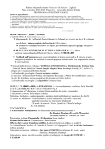 obiettivi di apprendimento - Liceo "De Sanctis"