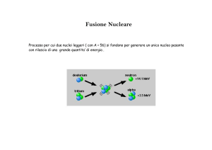 Fusione Nucleare