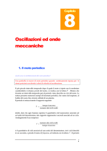 Oscillazioni ed onde meccaniche