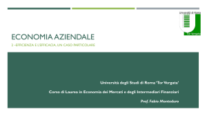 Lezione 02 - Facoltà di Economia - Università degli Studi di Roma