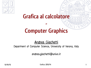 Slides Lezione 1 - Andrea Giachetti