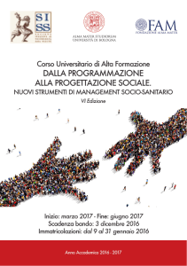 Progettazione sociale_volantino - Associazione di Valutazione Italiana