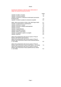 Sheet1 Page 1 media capacita` di analisi e di sintesi 7,8 capacita` di