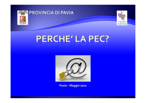 Perché la PEC