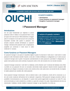 I Password Manager - Securing the Human