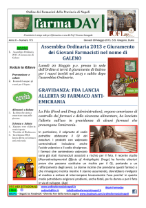FarmaDay - n.173 - Ordine dei Farmacisti di Napoli