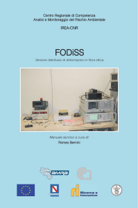 FODiSS. Sensore distribuito di deformazioni in fibra ottica