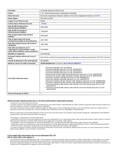 Economia e legislazione d`impresa (L-18)