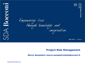 Project Risk Management