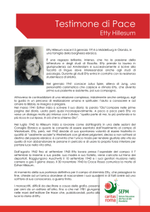 Etty Hillesum - Caritas Roma