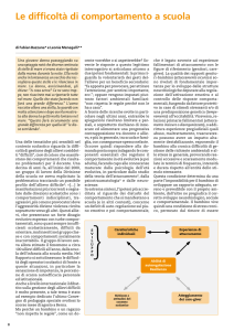 Le difficoltà di comportamento a scuola