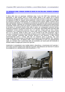 2-6 gennaio 2008: 5 giorni di neve in Valtellina - a