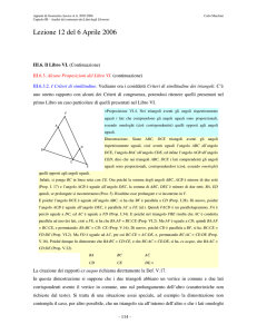 Lezione 12 del 6 Aprile 2006