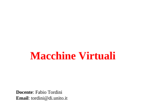 Macchine Virtuali