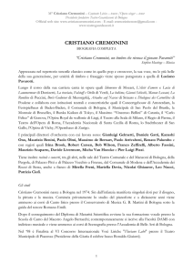 Biografia - Cristiano Cremonini