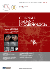 giornale italiano di cardiologia