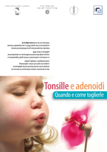Tonsille e adenoidi - SNLG-ISS